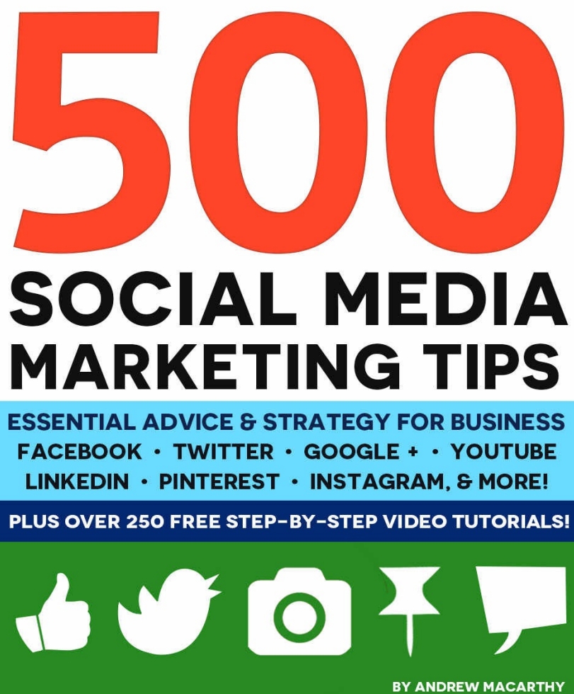 Cover of 500 Social Media Marketing Tips