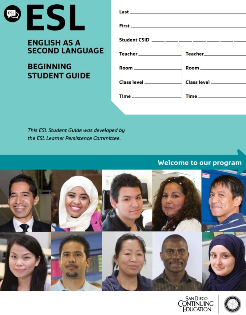 Cover of English As Second Language Image is used for recognition purpose for the students