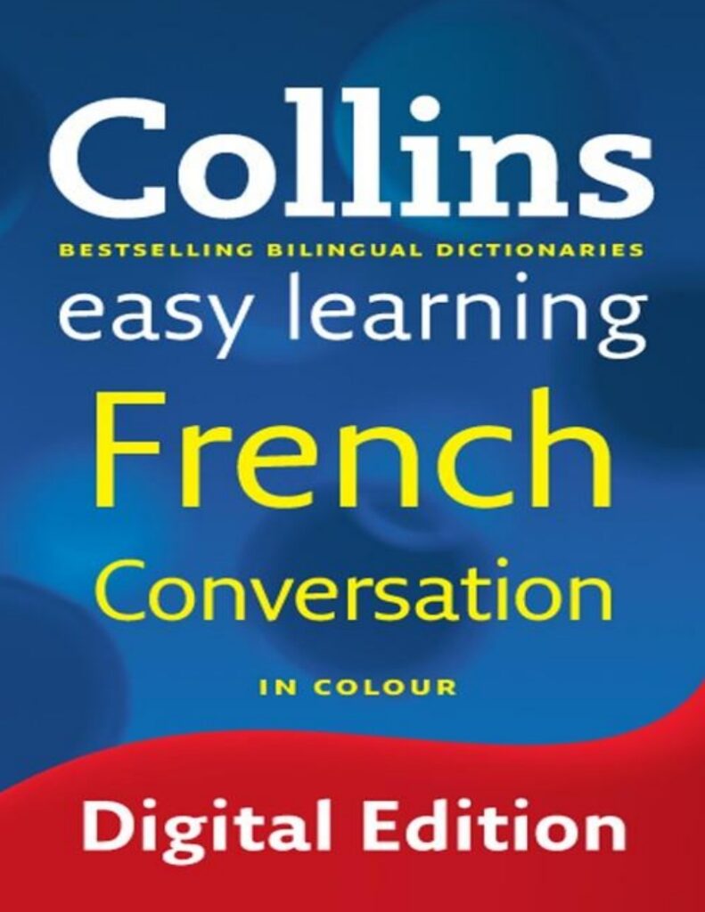 this is the cover of the book Collins_Easy_Learning_French_Conversation_-_Collins