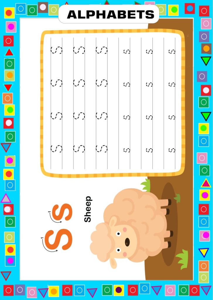 Alphabet Tracing and Learning Worksheets