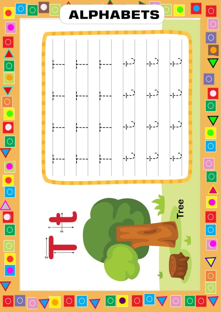 Alphabet Tracing - Writing and Learning Worksheet