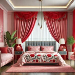 Image shows Bedroom Decoration Idea.