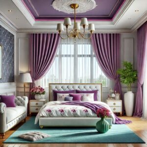 Image shows Bedroom Decoration Idea.