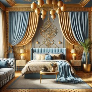 Image shows Bedroom Decoration Idea.